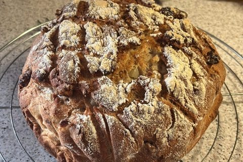 Cliquez pour zoomer ! Pain au cidre et à la pomme Thermomix par Gégé