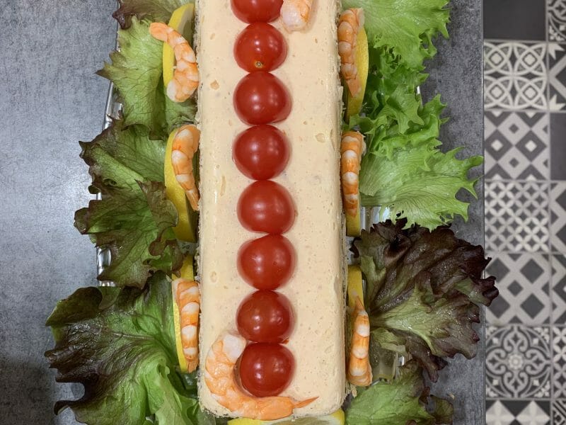 Terrine de saumon frais et fumé au Thermomix Cookomix