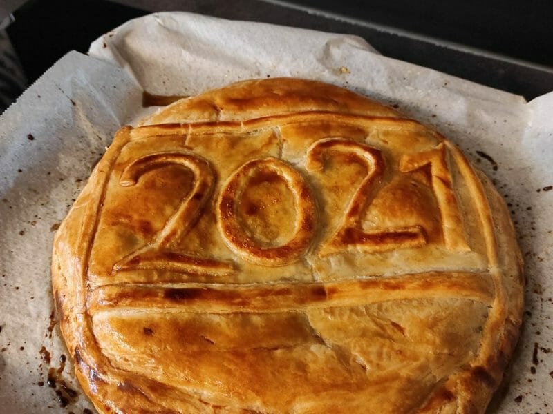 Cliquez pour zoomer ! Galette des rois à la frangipane Thermomix par isavdb62
