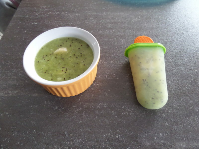 Cliquez pour zoomer ! Glace kiwi banane Thermomix par Beaste