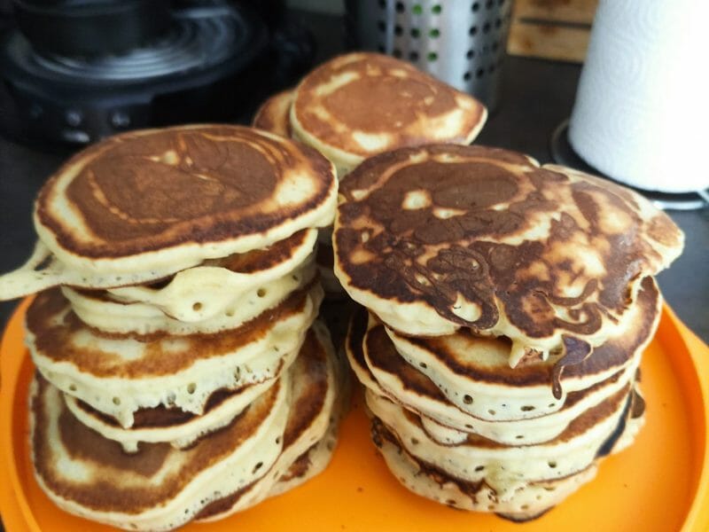 Cliquez pour zoomer ! Pancakes à la banane Thermomix par SGDOM