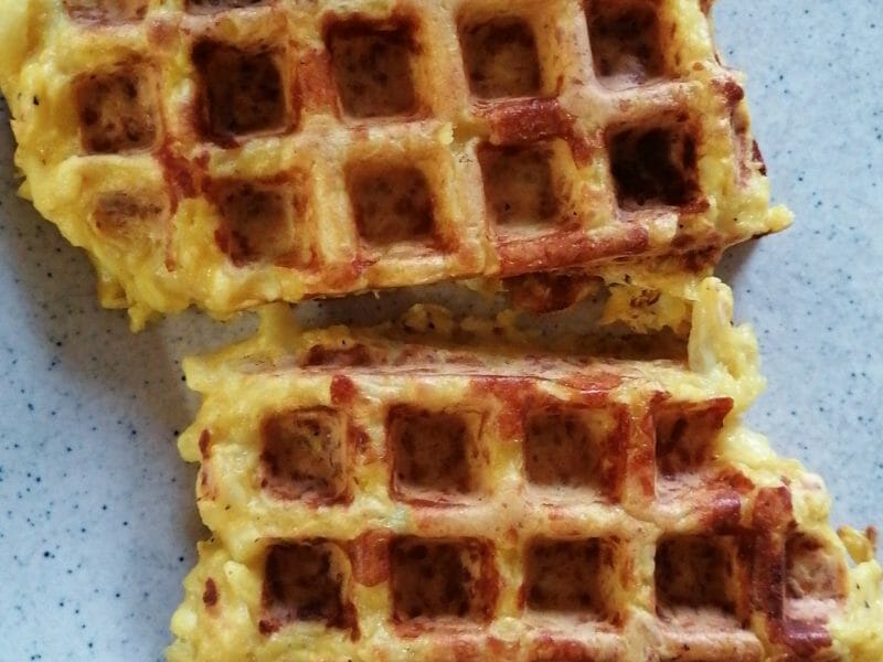 Cliquez pour zoomer ! Galettes de chou-fleur et sauce yaourt Thermomix par jijo