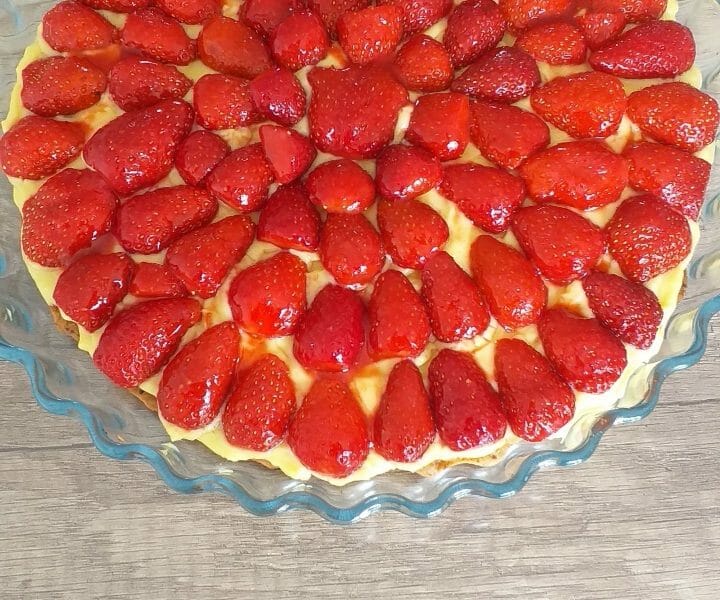 Cliquez pour zoomer ! Tarte aux fraises Thermomix par coralie_68