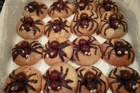 Cliquez pour zoomer ! Spider cookies – cookies araignées Thermomix par kiltilydiekreyasion