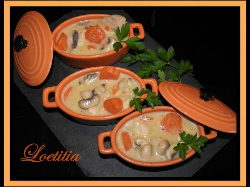 Cliquez pour zoomer ! Blanquette de poulet Thermomix par Loetitia