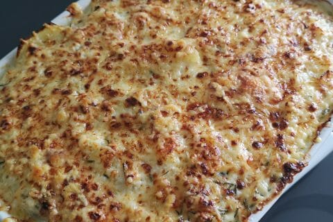 Cliquez pour zoomer ! Gratin aux deux saumons Thermomix par maeva_26