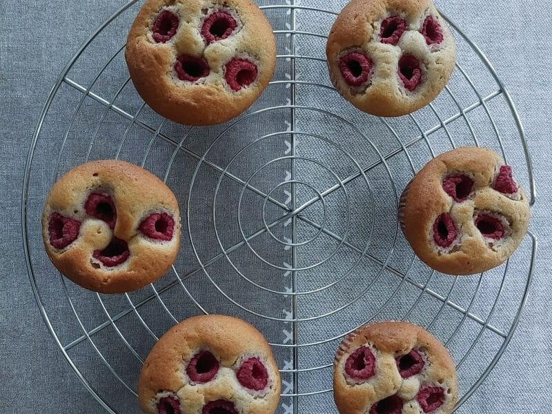 Cliquez pour zoomer ! Cupcakes à la framboise Thermomix par myleneniliam