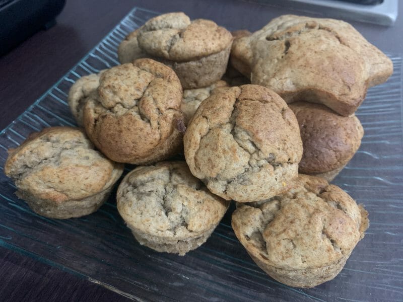 Cliquez pour zoomer ! Muffins à la banane Thermomix par Sandymilo84