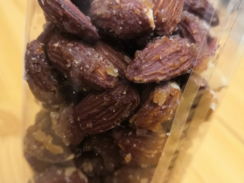 Cliquez pour zoomer ! Amandes grillées à la cannelle et au miel Thermomix par marylene39