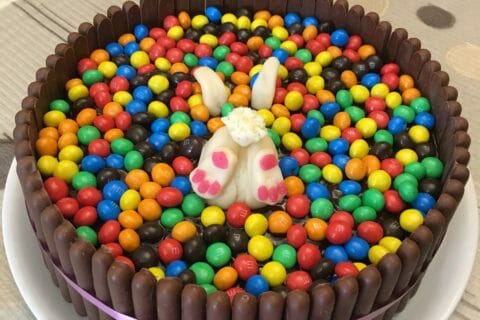 Cliquez pour zoomer ! Gâteau lapin de Pâques Thermomix par Auroree54
