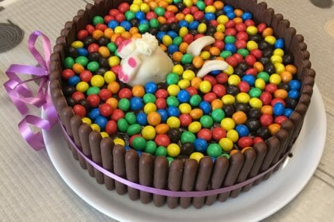 Cliquez pour zoomer ! Gâteau lapin de Pâques Thermomix par Auroree54