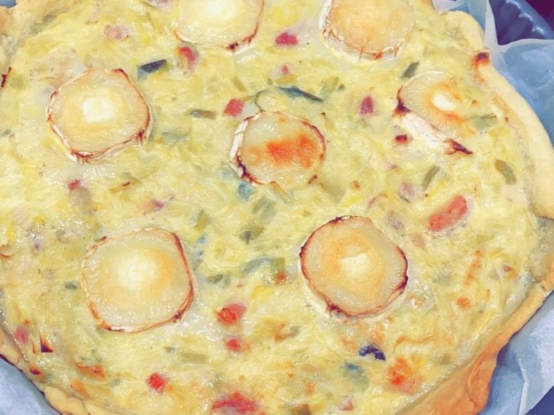 Cliquez pour zoomer ! Tarte aux poireaux Thermomix par elo_dy