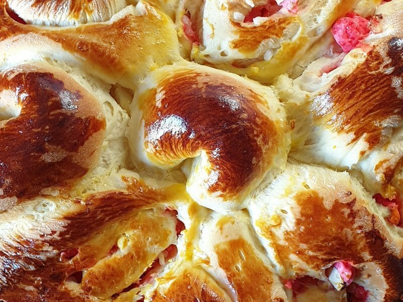 Cliquez pour zoomer ! Brioche aux pralines roses Thermomix par audrey0478