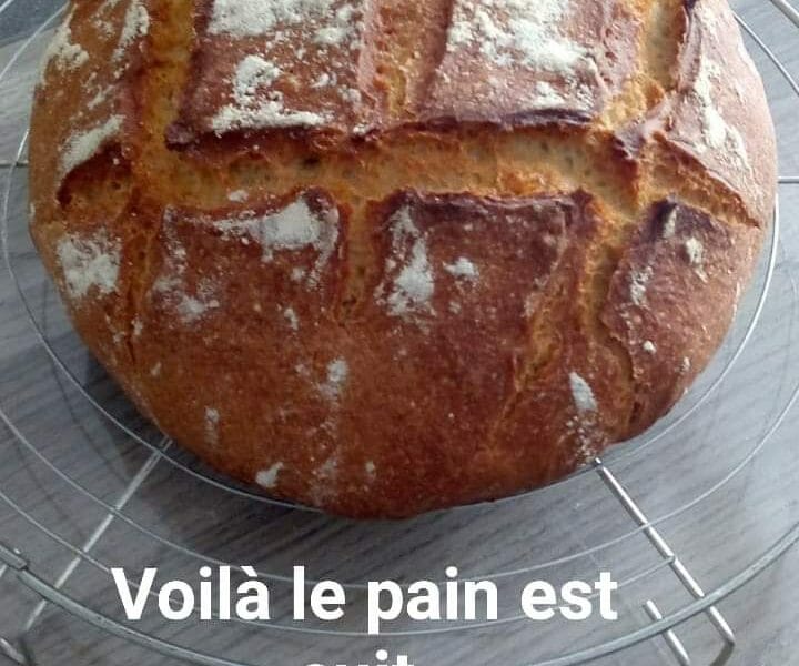 Cliquez pour zoomer ! Pain Cocotte Thermomix par magd35