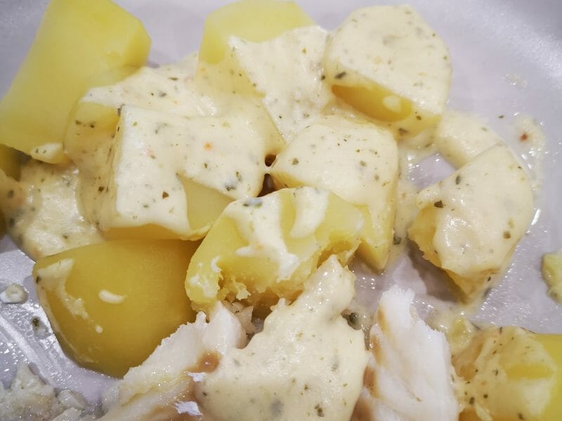 Cliquez pour zoomer ! Filet de cabillaud et sa sauce persillée Thermomix par mathilde_08