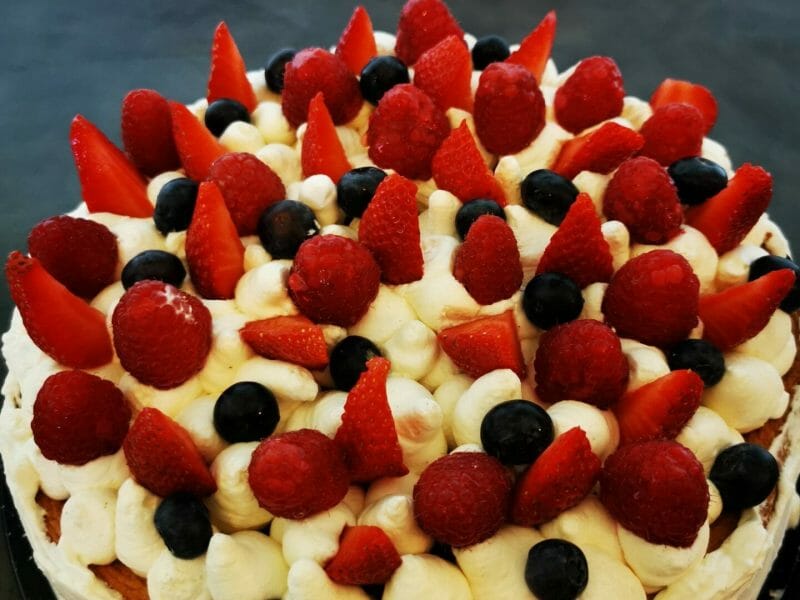 Cliquez pour zoomer ! Shortcake aux fraises Thermomix par mathilde_08