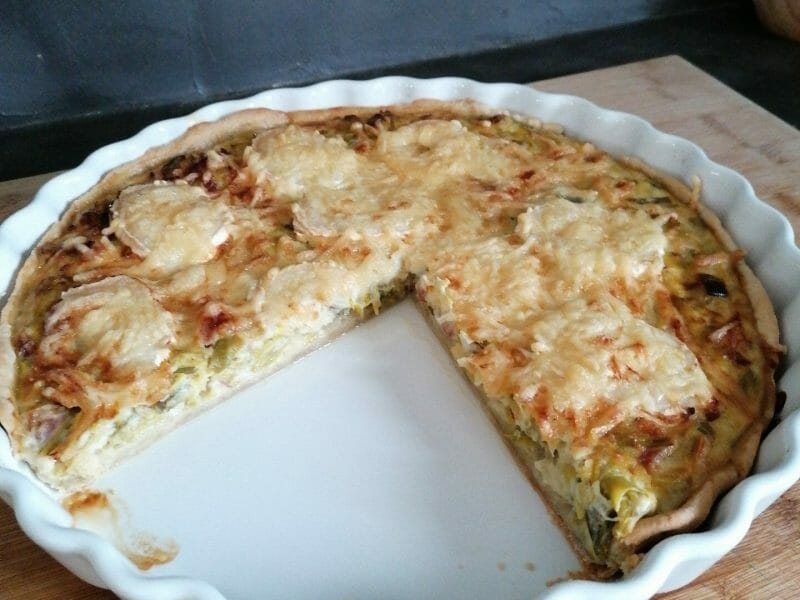 Cliquez pour zoomer ! Tarte aux poireaux Thermomix par nene1978hc