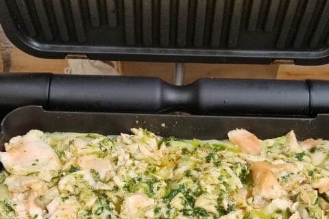 Cliquez pour zoomer ! Parmentier de saumon aux épinards Thermomix par Rawane Asma