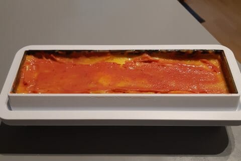Cliquez pour zoomer ! Bûche glacée mangue et framboise Thermomix par veronique22