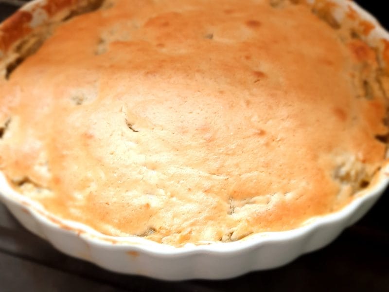 Cliquez pour zoomer ! Cobbler à la rhubarbe Thermomix par nadine73