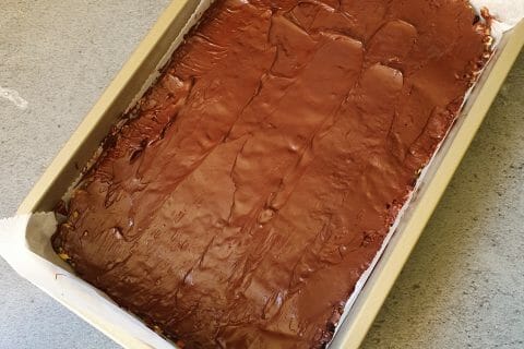 Cliquez pour zoomer ! Barres de céréales à l’avoine, noisettes, banane et chocolat Thermomix par Mamanda