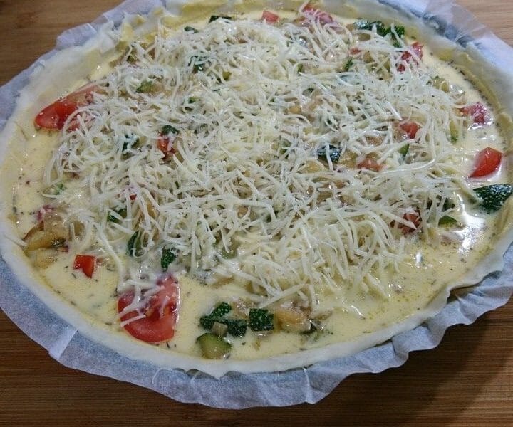 Cliquez pour zoomer ! Quiche provençale Thermomix par mii