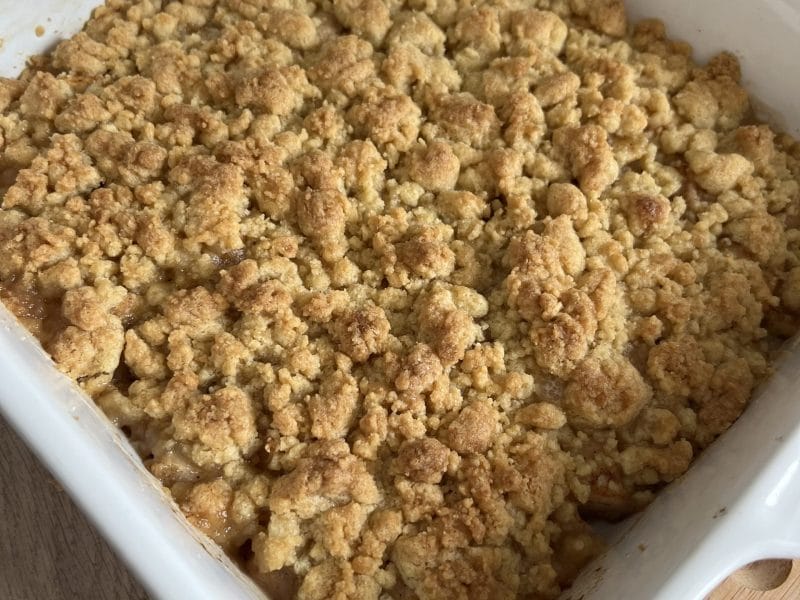 Cliquez pour zoomer ! Crumble aux Pommes Thermomix par FlowerPower