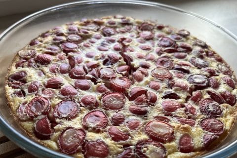 Cliquez pour zoomer ! Clafoutis aux cerises Thermomix par FlowerPower