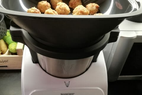 Cliquez pour zoomer ! Boulettes de poulet au chorizo Thermomix par lowry20