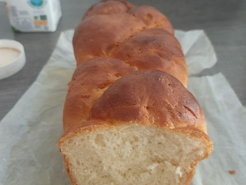 Cliquez pour zoomer ! Brioche sans beurre, sans oeufs Thermomix par camdos93