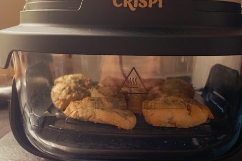 Cliquez pour zoomer ! Cookies noix et roquefort Thermomix par Sylvianedesavoie