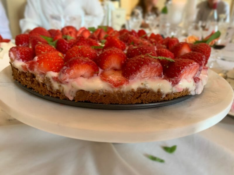 Cliquez pour zoomer ! Tarte aux fraises sans cuisson Thermomix par philippinemcc