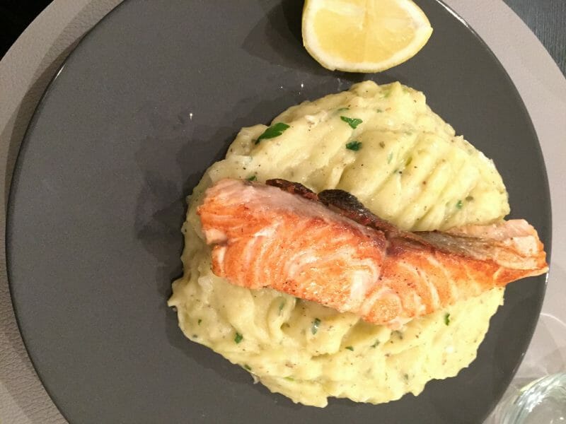 Cliquez pour zoomer ! Ecrasé de pommes de terre et saumon Thermomix par safae54