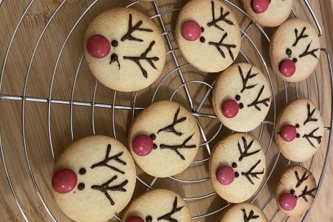 Cliquez pour zoomer ! Sablés rennes de Noël Thermomix par pau2554