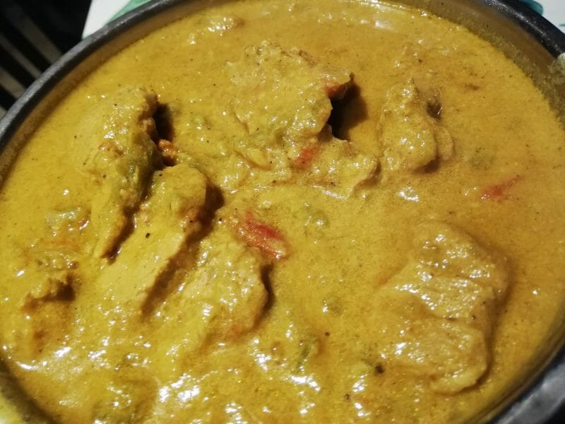 Cliquez pour zoomer ! Sauté de porc au curry Thermomix par Cha 🌸