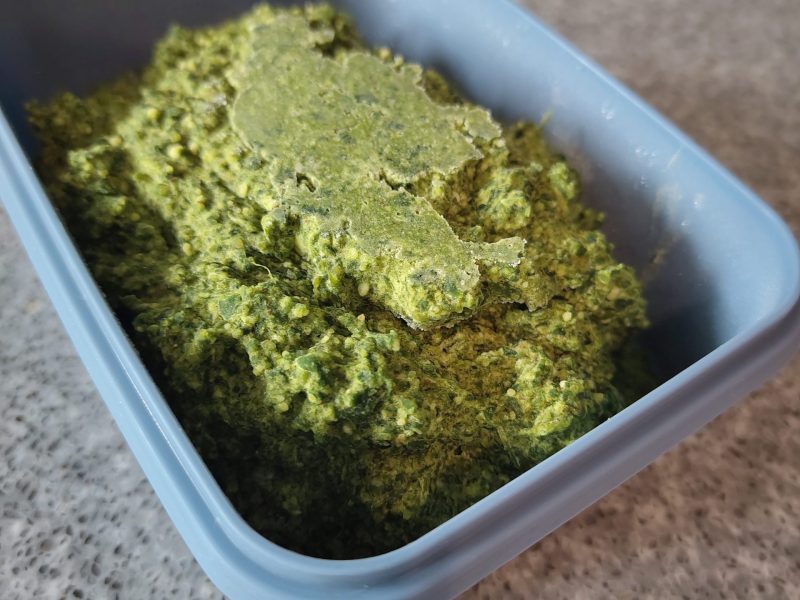 Cliquez pour zoomer ! Risotto au pesto d’épinards et basilic Thermomix par lili2121