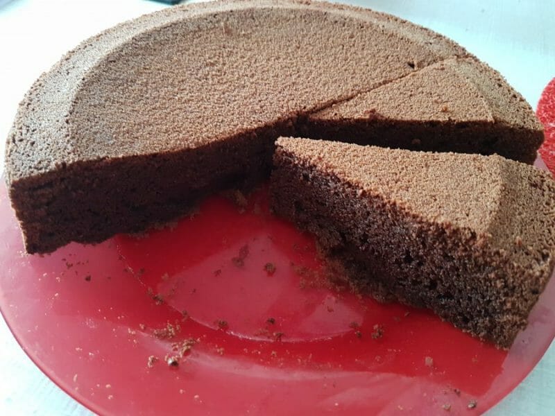 Cliquez pour zoomer ! Gâteau au chocolat des écoliers Thermomix par P.Mumu