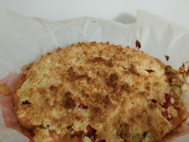 Cliquez pour zoomer ! Gâteau poires, framboises et ricotta Thermomix par claclacla