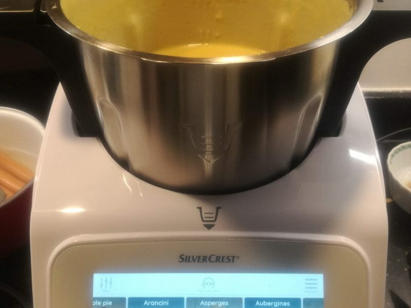 Velouté de patate douce au lait de coco au Thermomix - Cookomix