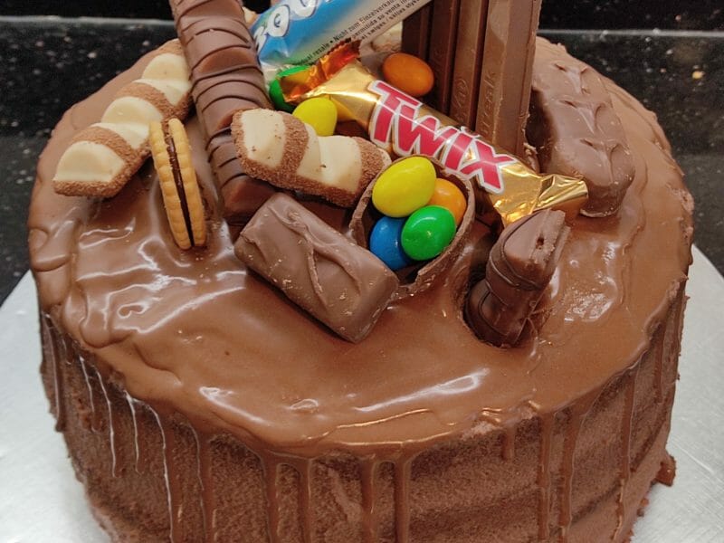 Cliquez pour zoomer ! Layer cake Kinder Bueno Thermomix par olympe79