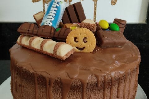 Cliquez pour zoomer ! Layer cake Kinder Bueno Thermomix par olympe79