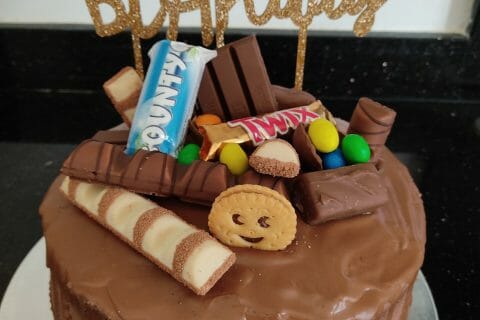 Cliquez pour zoomer ! Layer cake Kinder Bueno Thermomix par olympe79