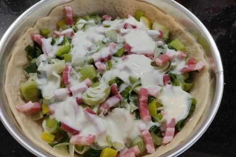 Cliquez pour zoomer ! Gâteau poireaux, lardons et fromage Thermomix par olympe79