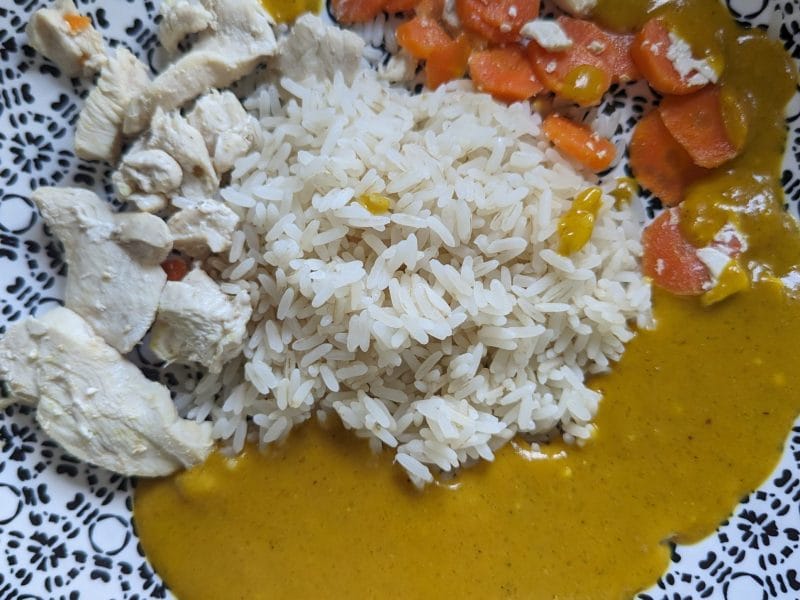 Cliquez pour zoomer ! Poulet coco aux 3 épices Thermomix par kelly_22