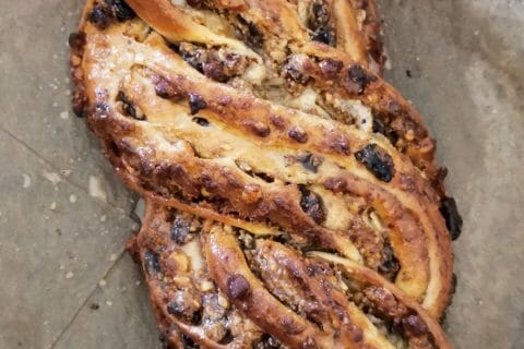 Cliquez pour zoomer ! Brioche tressée aux noisettes Thermomix par chynese69