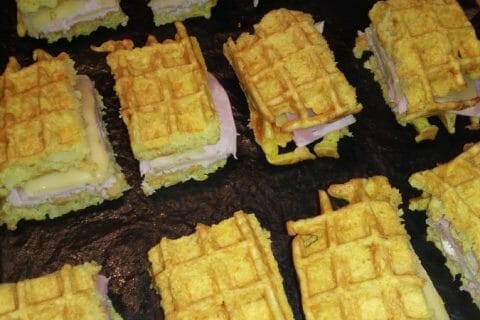 Cliquez pour zoomer ! Gaufres raclette au Thermomix
