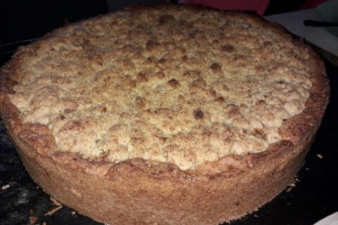 Cliquez pour zoomer ! Tarte aux pommes façon crumble au Thermomix