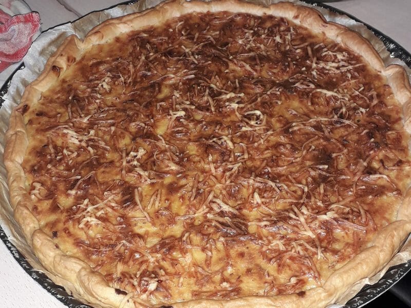 Cliquez pour zoomer ! Tarte feuilletée aux oignons Thermomix par acad6