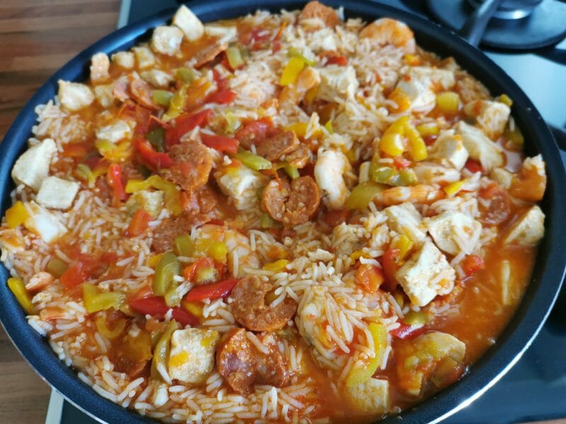 Cliquez pour zoomer ! Jambalaya Thermomix par sanou51