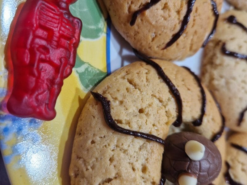 Cliquez pour zoomer ! Spider cookies – cookies araignées Thermomix par sanou51